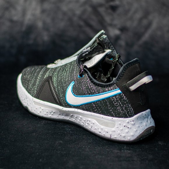 Nike Paul George 4 Grey Blue Men's Size 9.5 - Picture 7 of 15